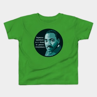 Dr. Martin Luther King Jr. Portrait T-Shirt Kids T-Shirt